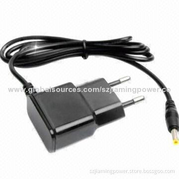 12W 12-24V EU Adapter with 100-240V AC Input Voltage, FCC Mark